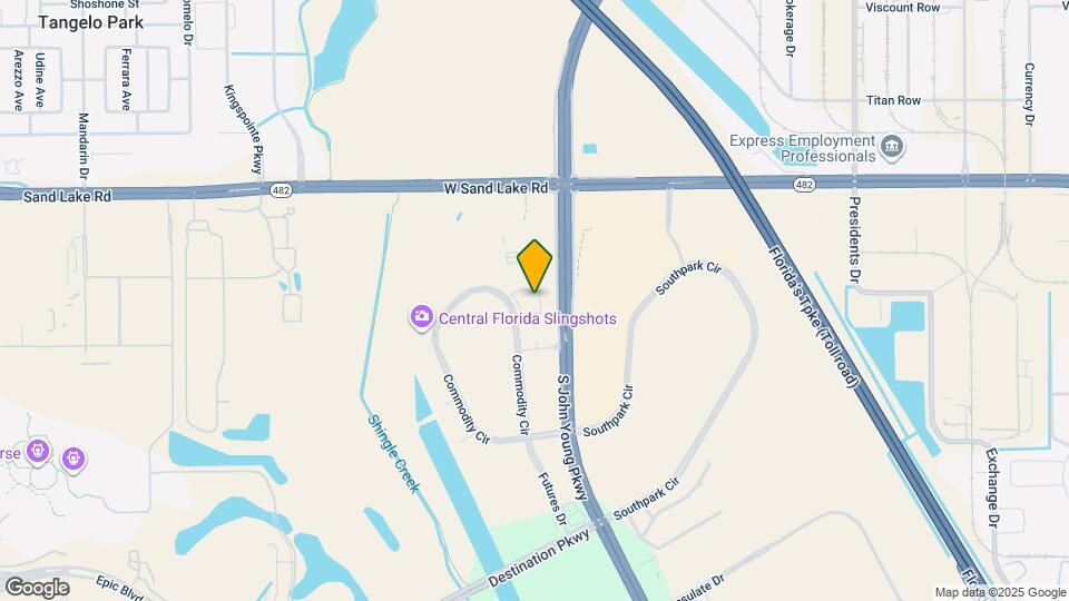 Furnished Studio-Orlando - Southpark - Com Map and Location Details