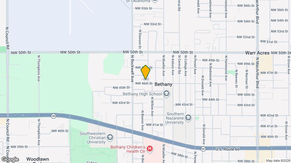 7003 NW 46th St Map and Location Details