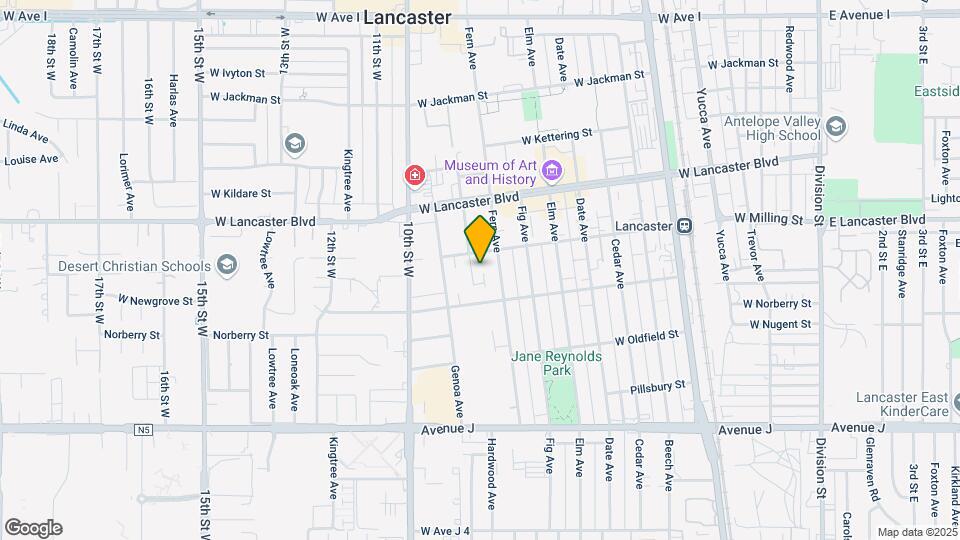 44734 Gadsden Ave Map and Location Details