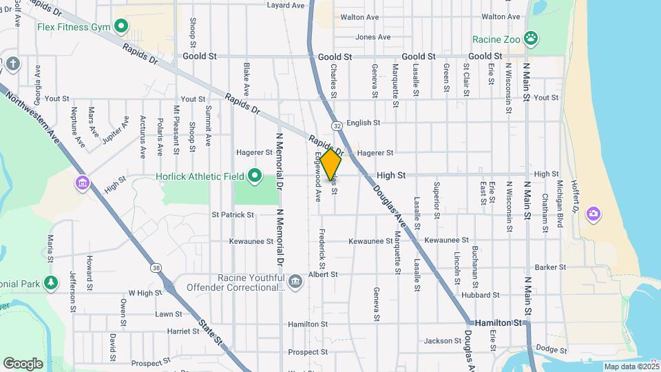 1644 Charles St Map and Location Details