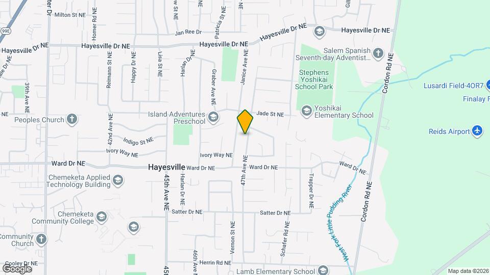 4473 47th Ave NE Map and Location Details