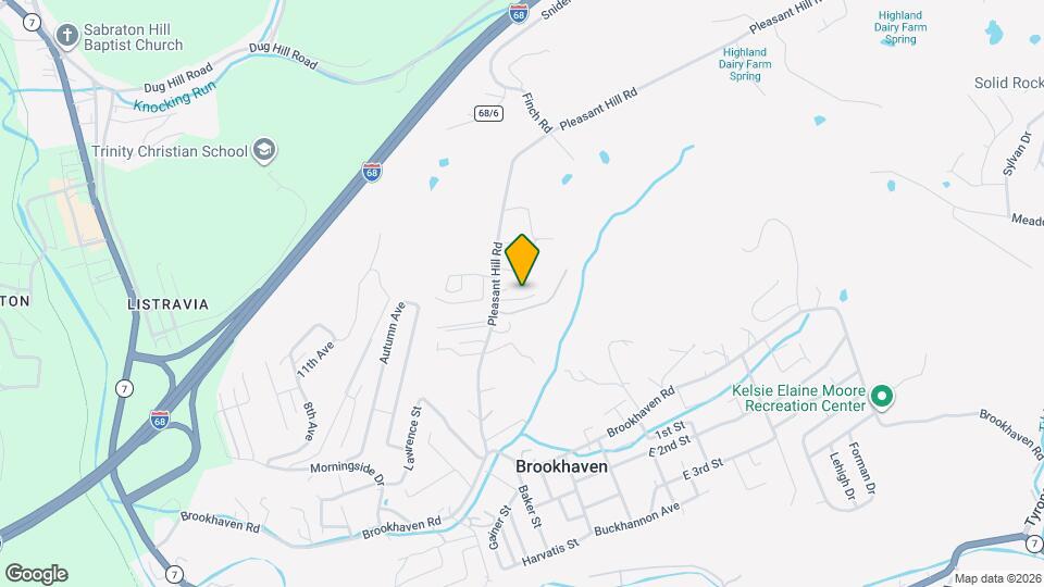 127 Park Place Dr Mapa y Detalles de la Ubicación