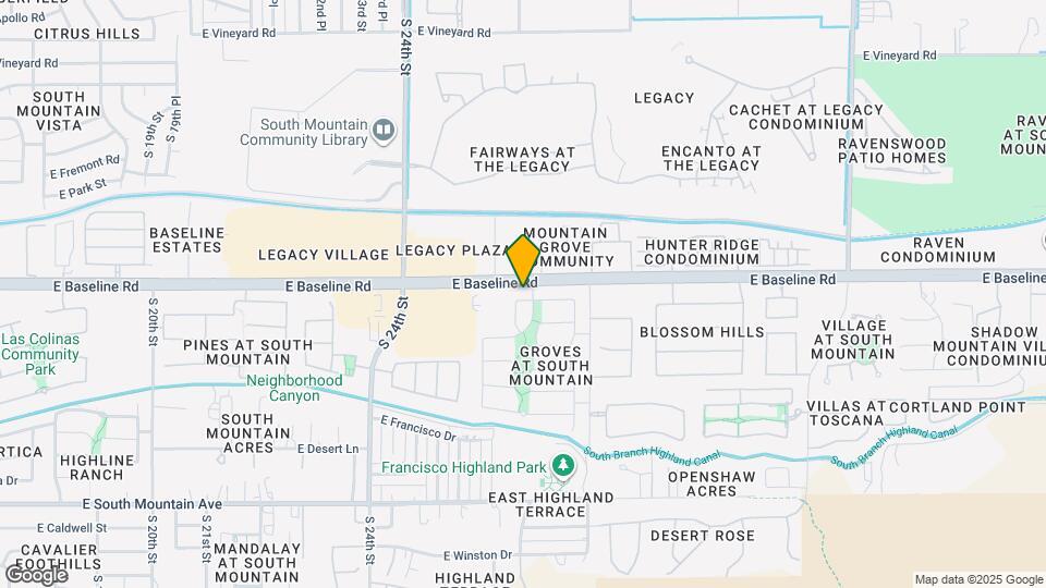 2638 E Valencia Dr Mapa y Detalles de la Ubicación