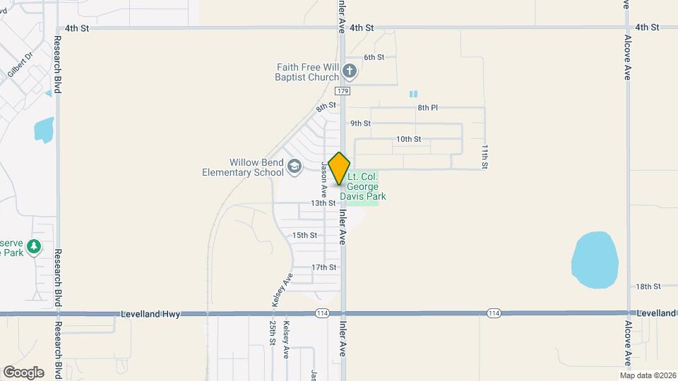 8701 12th St Map and Location Details