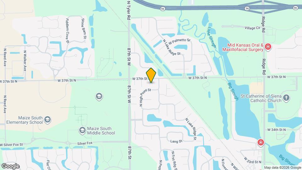 8441 W 37th Ct N Map and Location Details