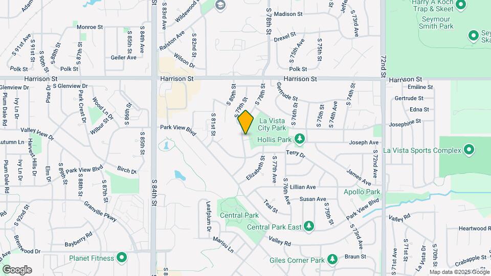 7209 S 78th St Map and Location Details