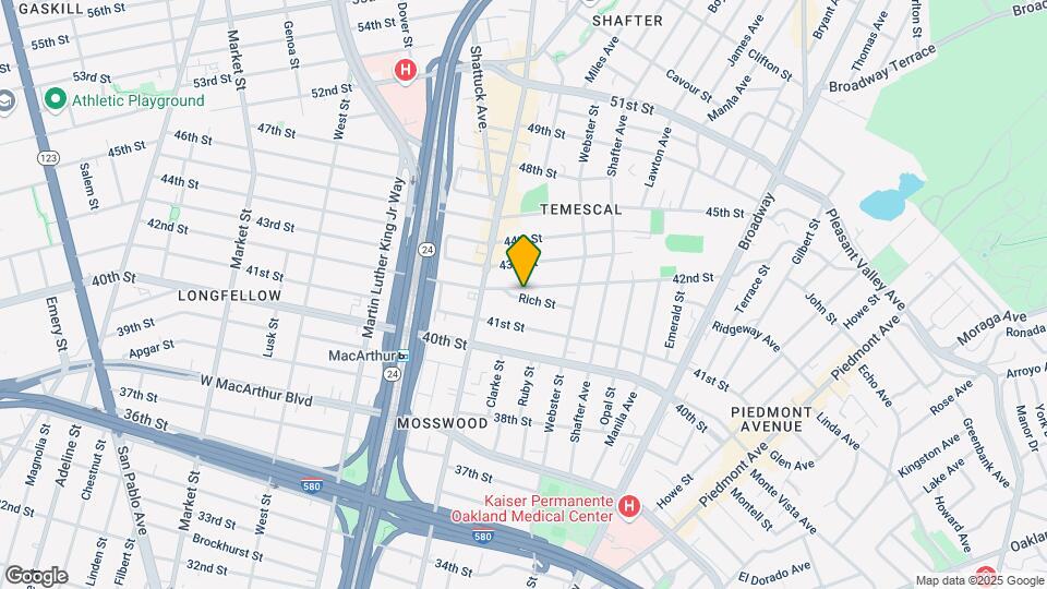 476-482 Rich St Mapa y Detalles de la Ubicación