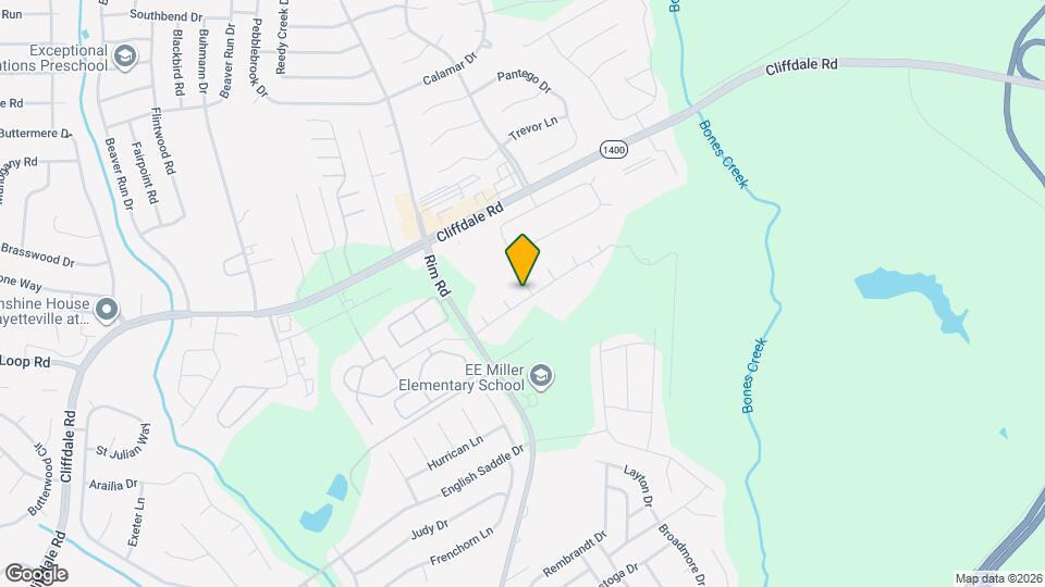 7406 April Dr Map and Location Details