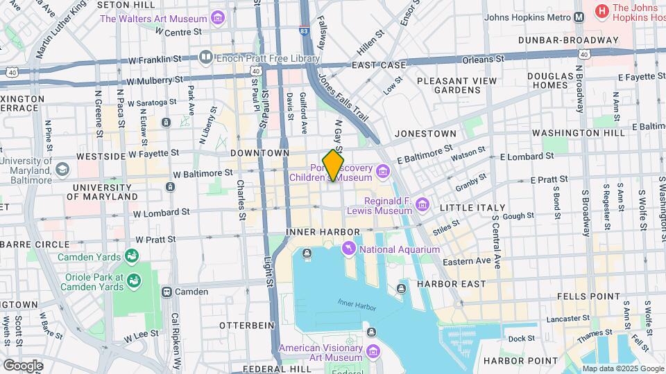414 Water St Map and Location Details