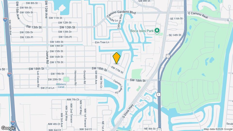 650 SW 16th St Map and Location Details