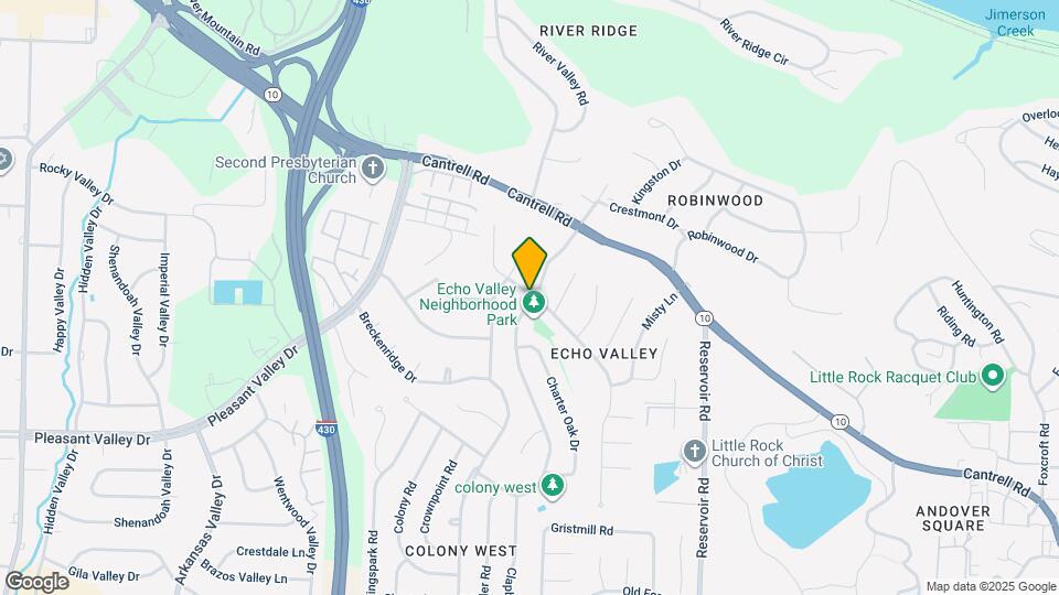 3214 Echo Valley Dr Map and Location Details