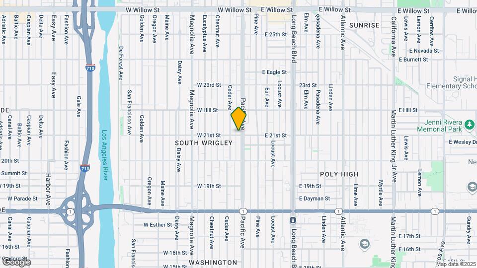 211 W 21st St Map and Location Details