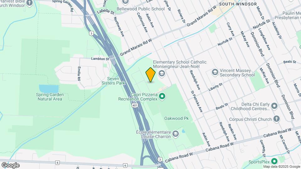 3240 Northway Ave Map and Location Details