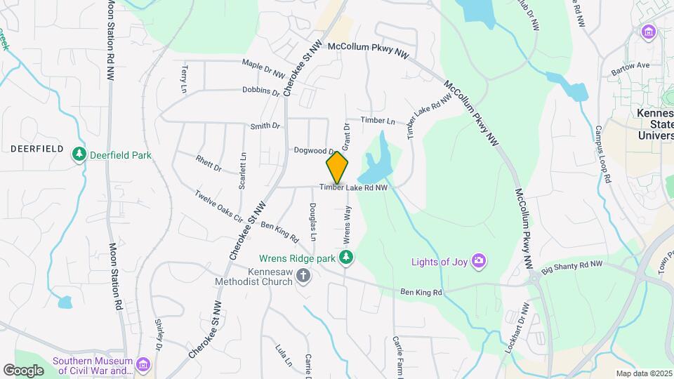 1773 Timber Lake Rd NW Map and Location Details