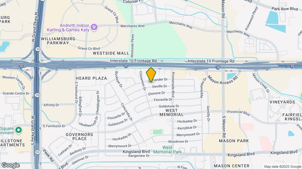 22422 Deville Dr Map and Location Details