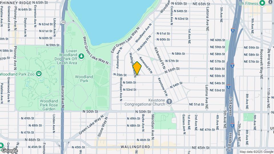 5416 Wallingford Ave N Map and Location Details