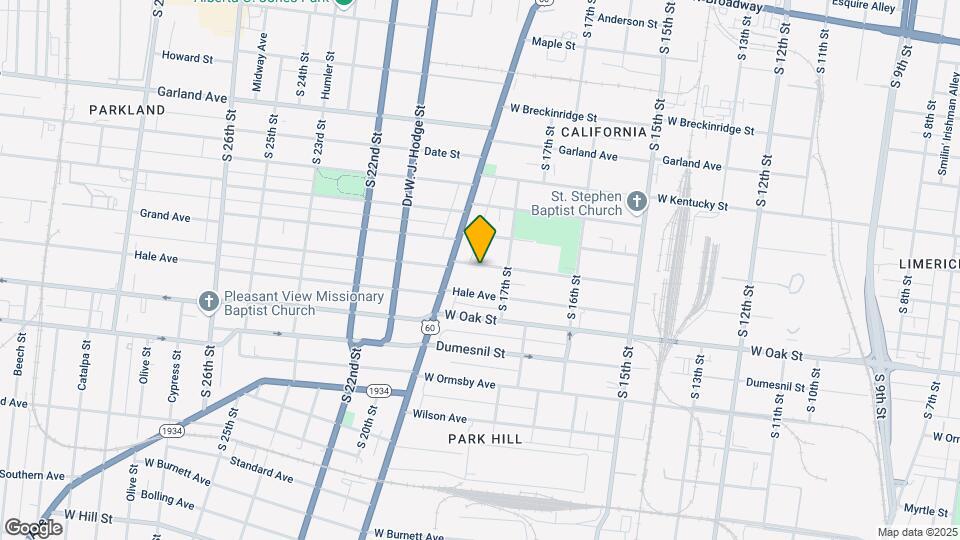 1722 Gallagher St Map and Location Details