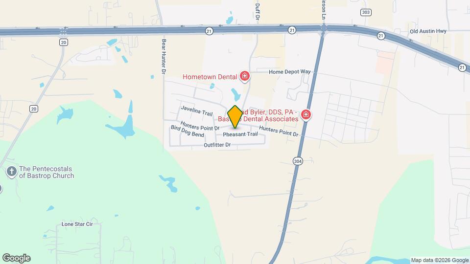 121 Pheasant Trail Map and Location Details