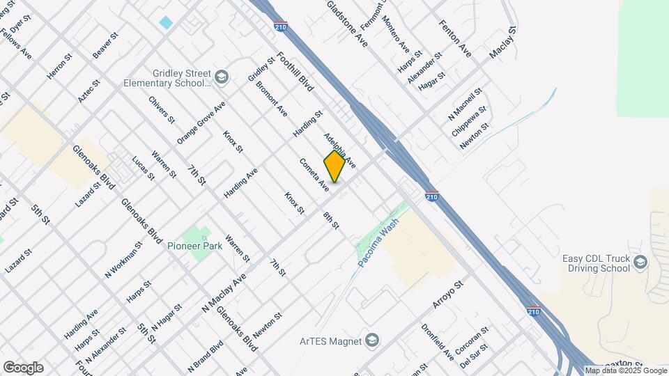 13277 Maclay St Map and Location Details