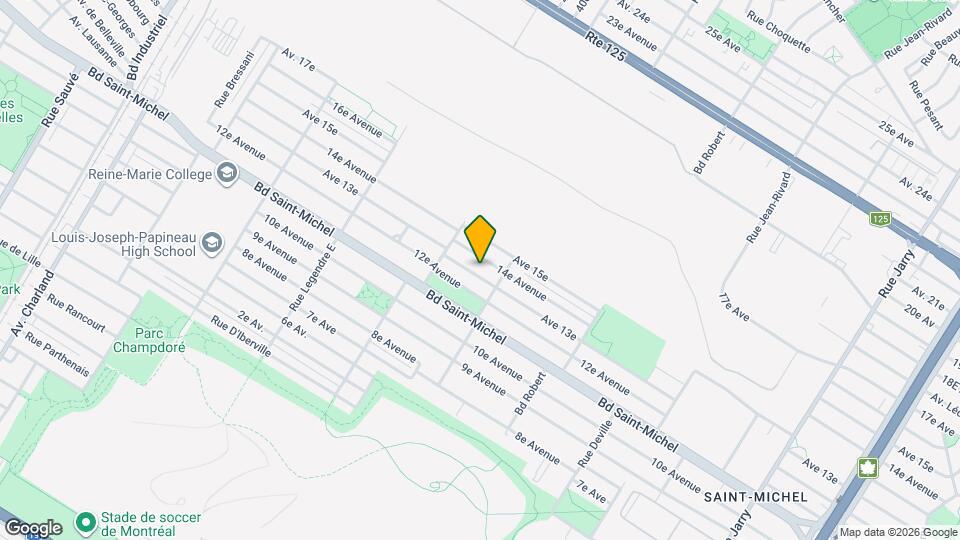 8791 13E Av Map and Location Details