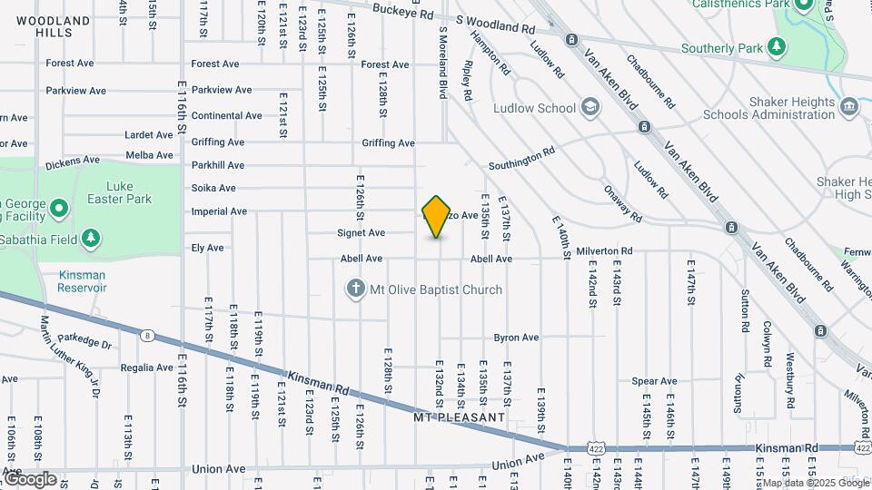 3210 E 132nd St Map and Location Details