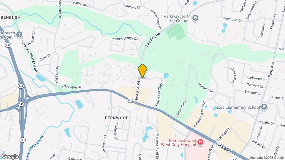 12842 Portulaca Dr Map and Location Details