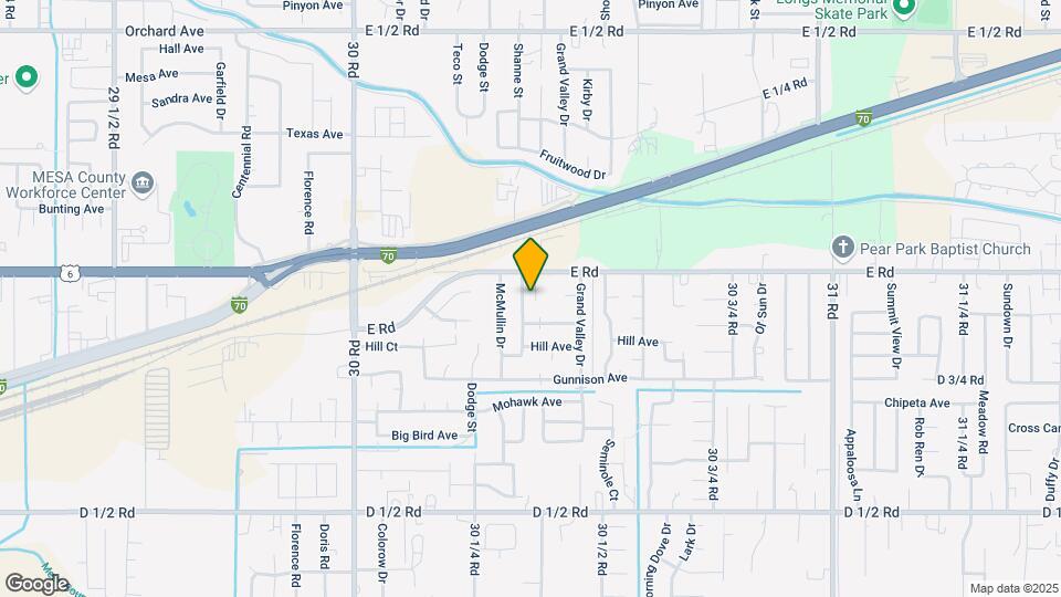 494 1/2 Anjou Dr Map and Location Details