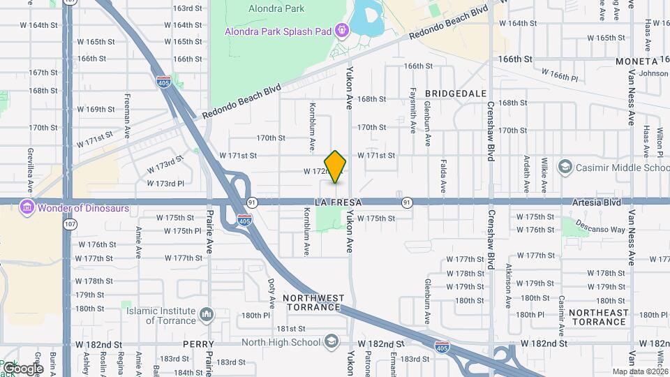 3635 Artesia Blvd Map and Location Details