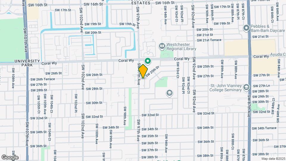 2650 SW 96th Ave Map and Location Details