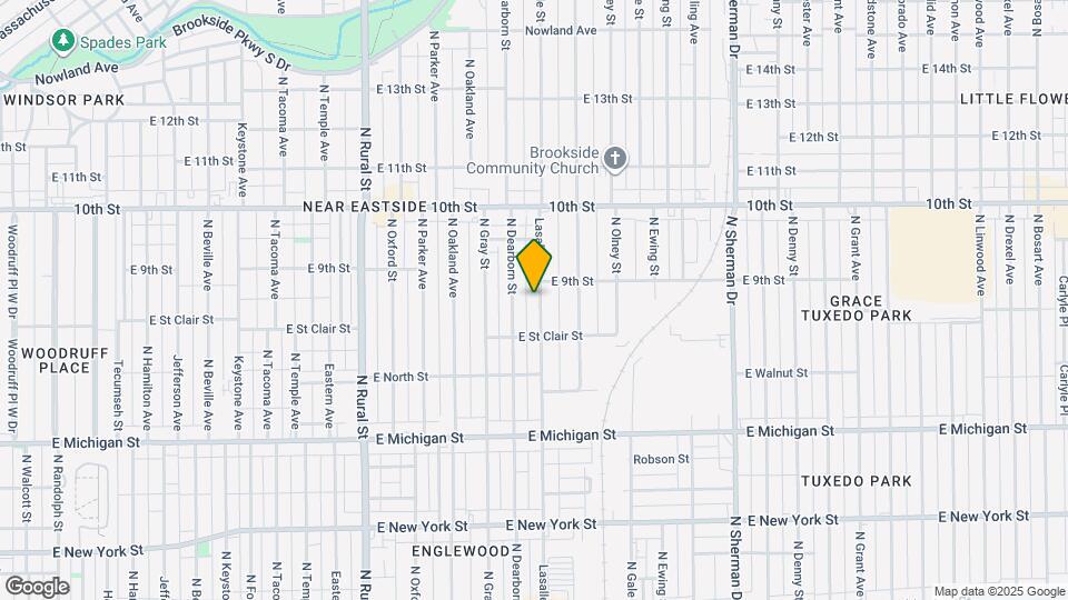 840 Lasalle St Map and Location Details