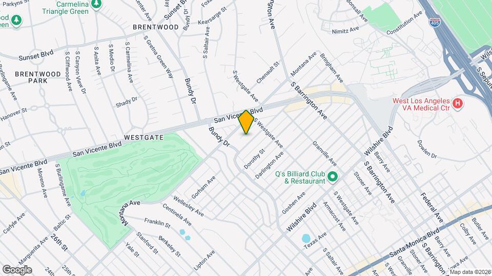 11939 Gorham Ave, Unit 207 Mapa y Detalles de la Ubicación