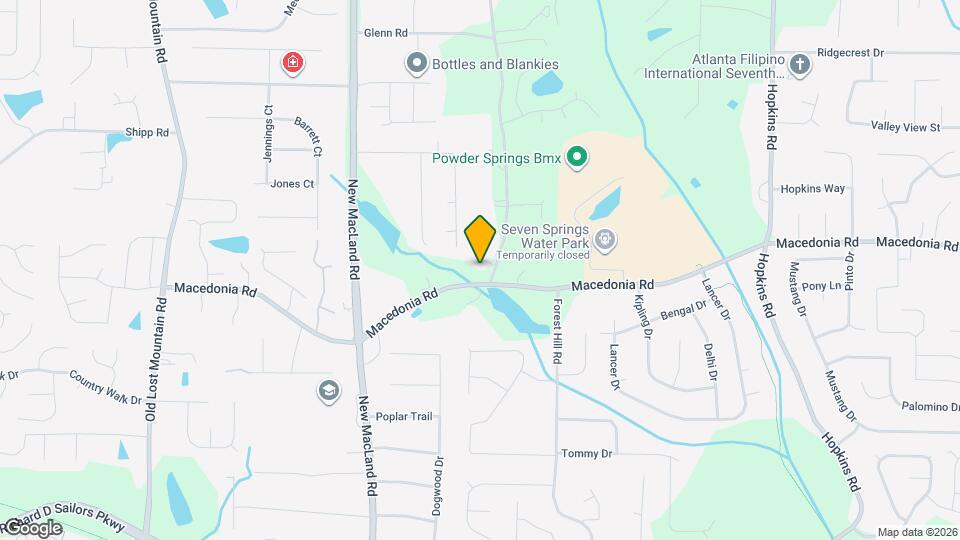 4015 McEachern Cove Dr Mapa y Detalles de la Ubicación