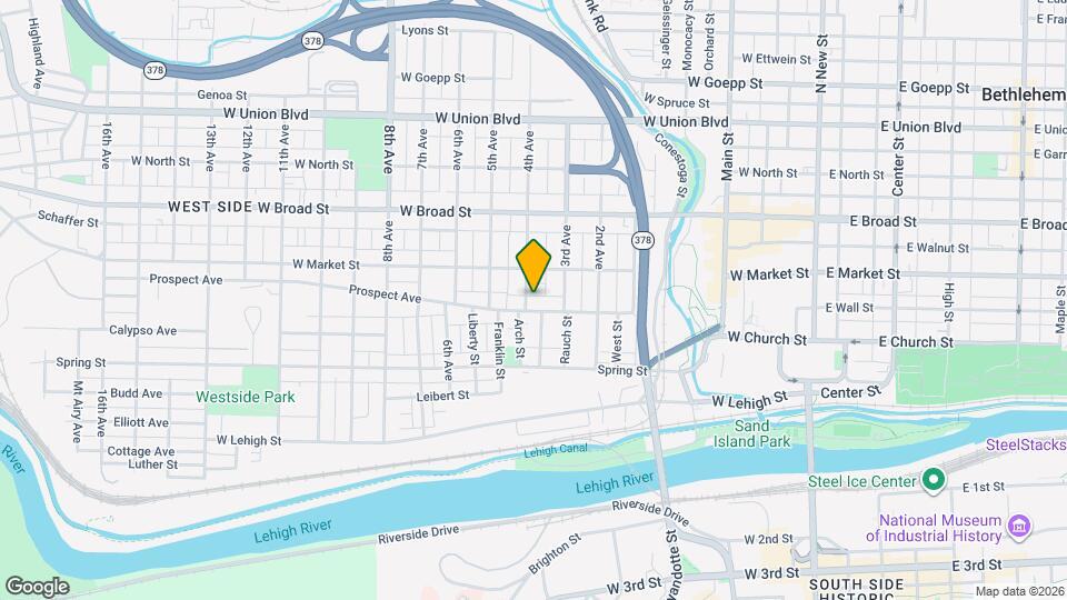 410 4th Ave Map and Location Details