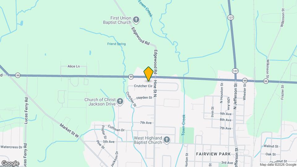 402 Crutcher Cir Map and Location Details