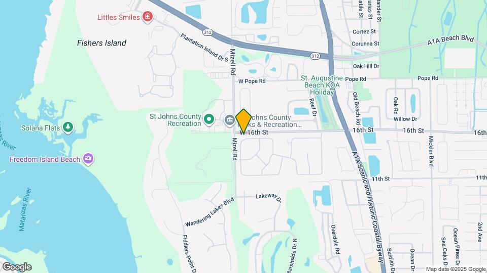 980 Windward Way Map and Location Details