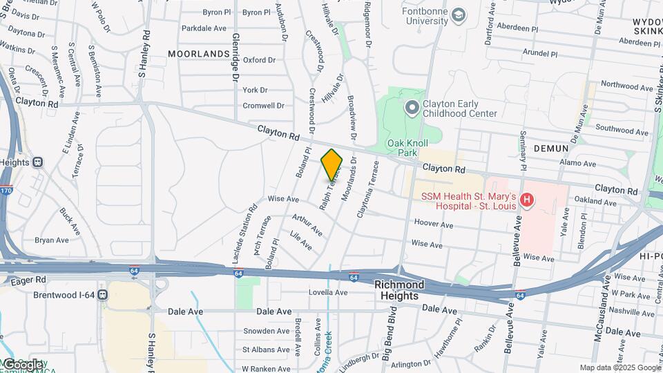 1104 Ralph Ter Mapa y Detalles de la Ubicación