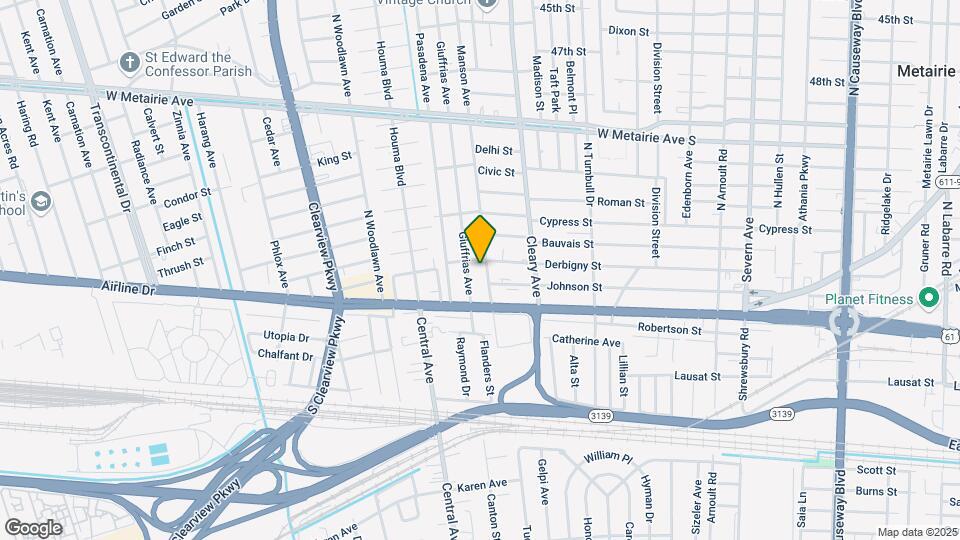 220 Manson Ave Mapa y Detalles de la Ubicación