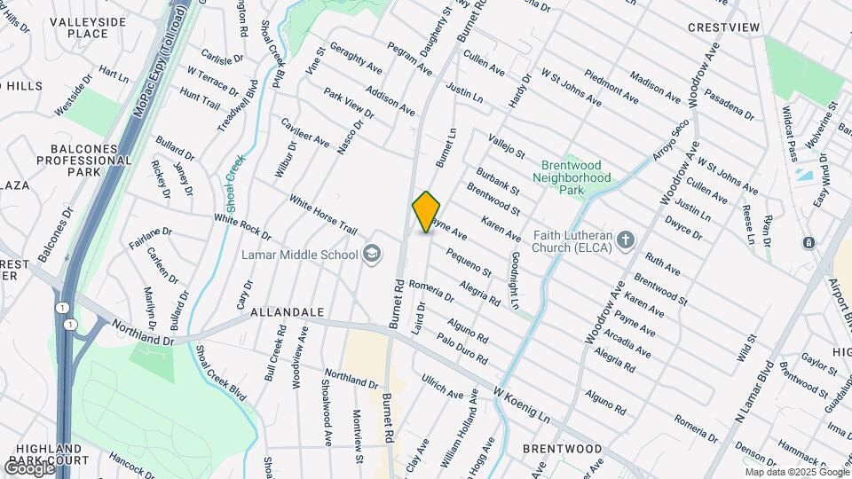 6402 Laird Dr Map and Location Details