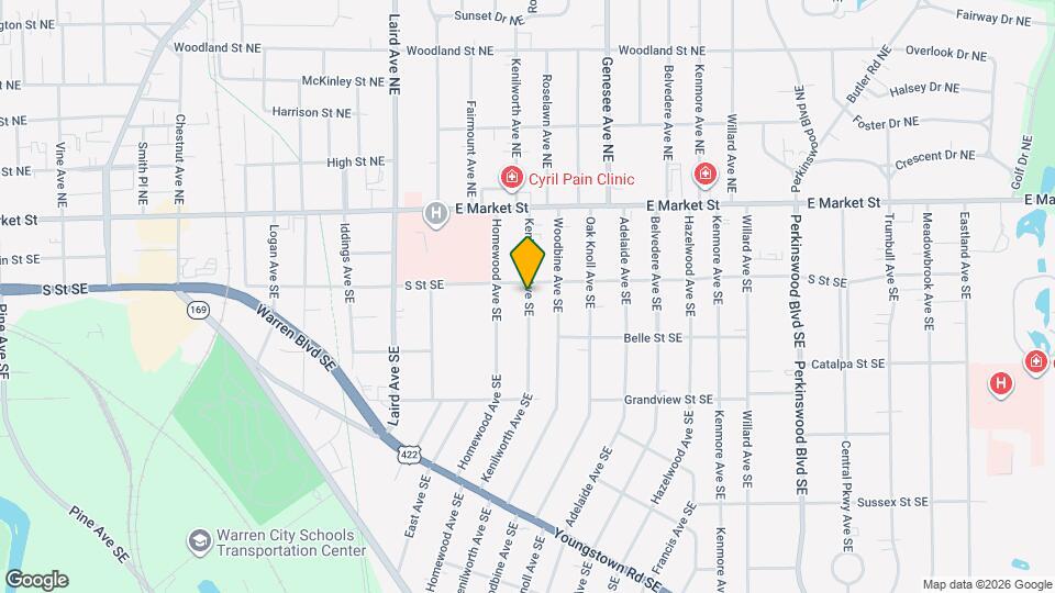 320 Kenilworth Ave SE, Unit First Floor Map and Location Details