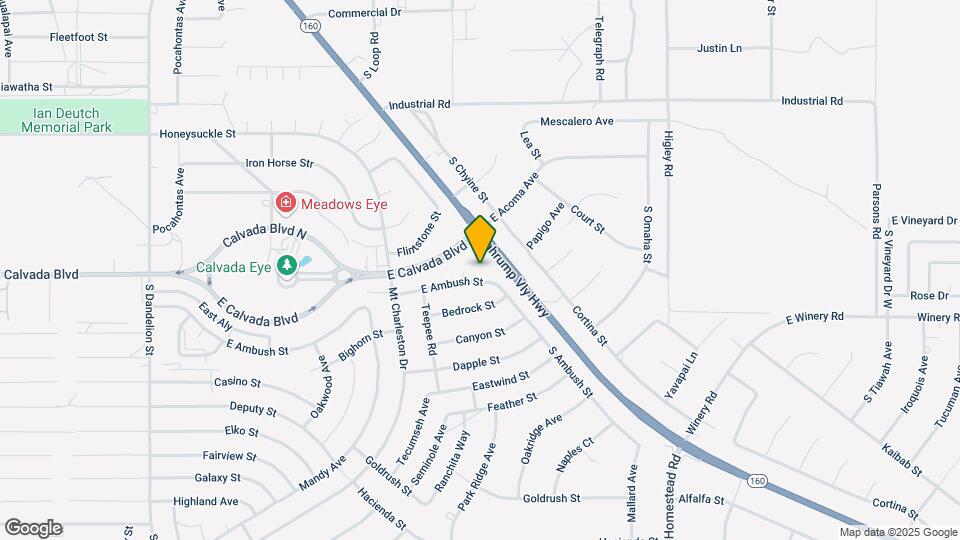 2580 E Ambush St Map and Location Details
