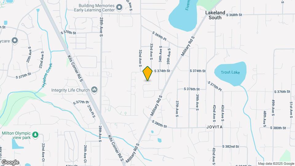 3248 S 375th Pl Map and Location Details
