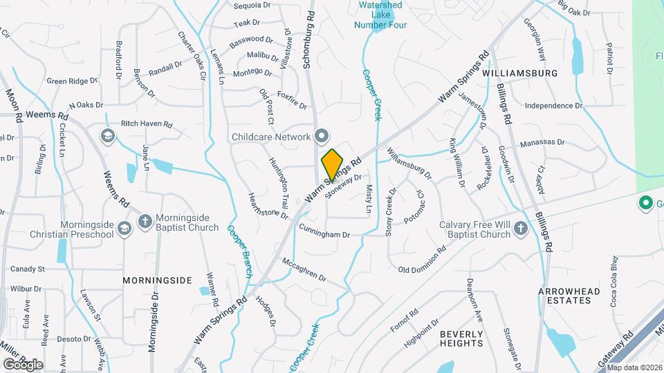 6219 Stoneway Dr Map and Location Details