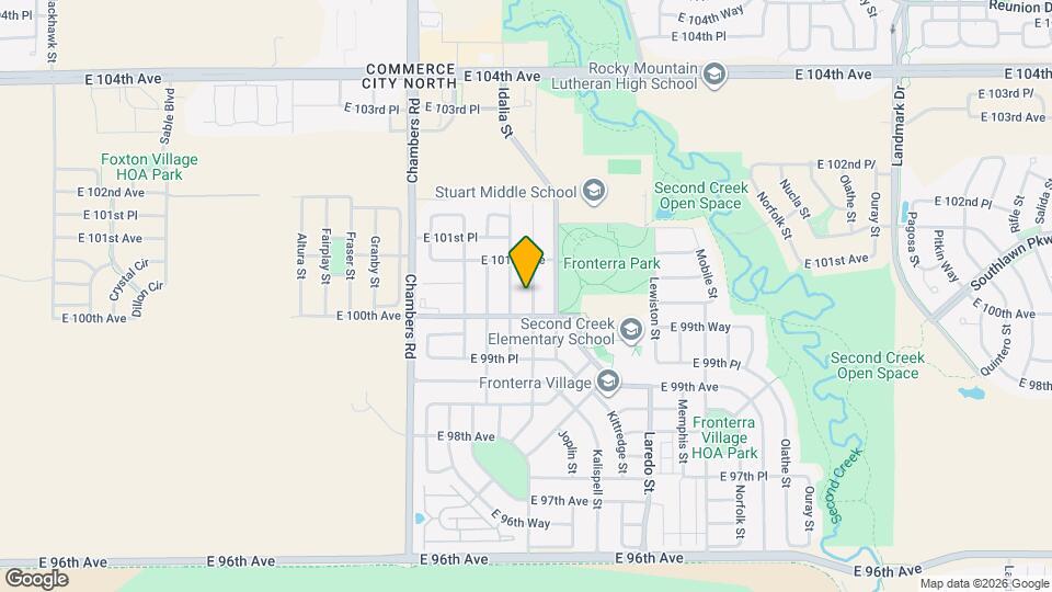 10049 Jasper St Map and Location Details