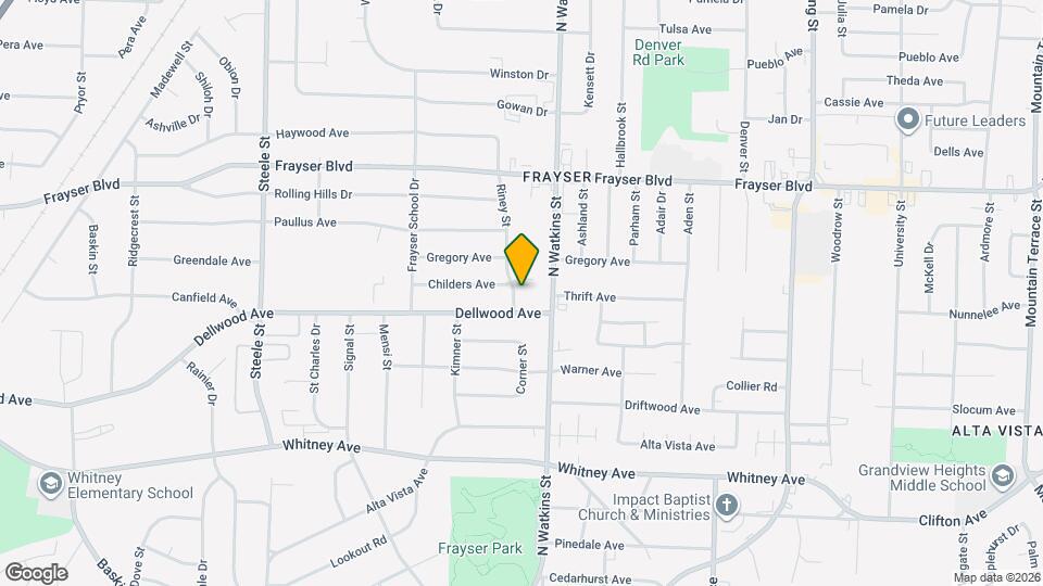 3230 Riney St Map and Location Details
