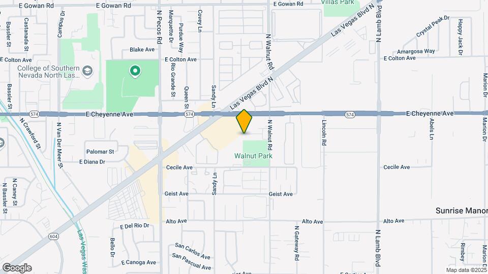 3127 N Walnut Rd Mapa y Detalles de la Ubicación