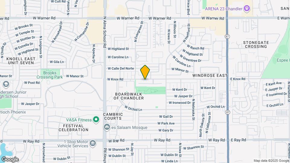 730 W Kent Pl Map and Location Details