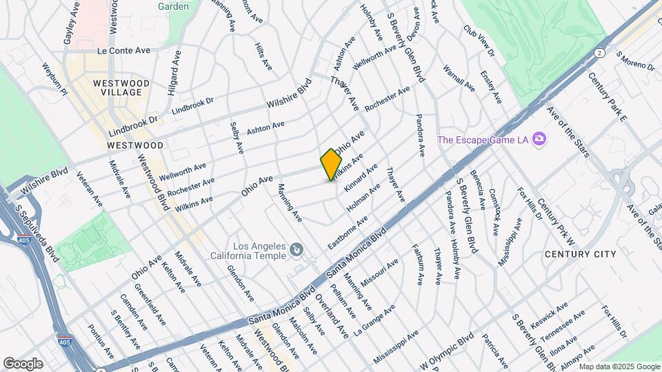 10604 Wilkins Ave in Westwood Map and Location Details