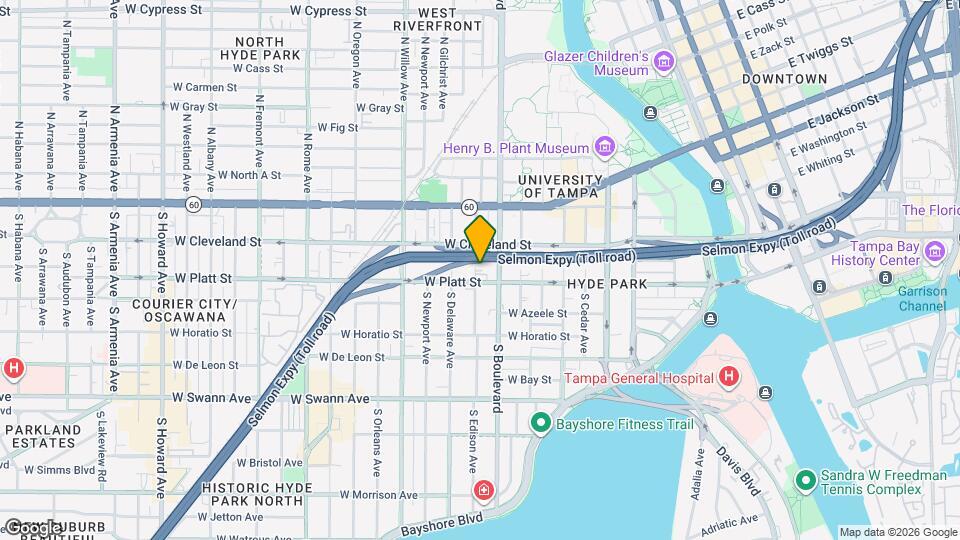 216 S Edison Ave Map and Location Details