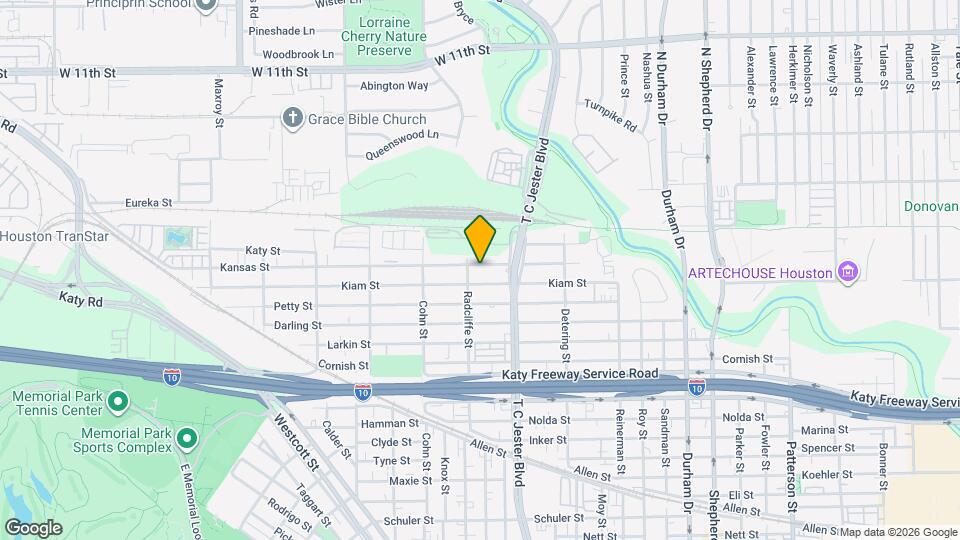 5433 Kansas St Map and Location Details