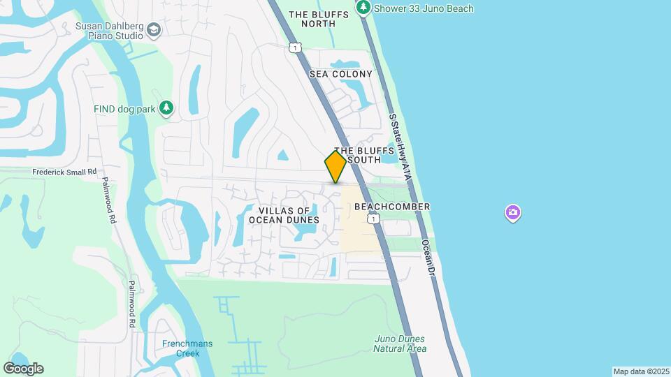 108 Ocean Dunes Cir Map and Location Details